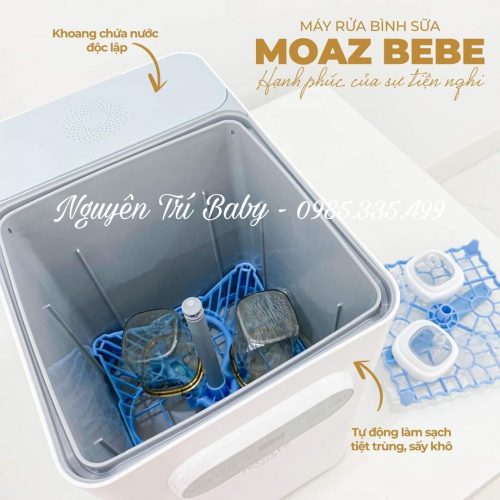 Máy rửa bình sữa Moaz bébé MB-035
