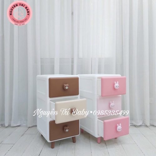 tủ ngăn kéo gấu thỏ